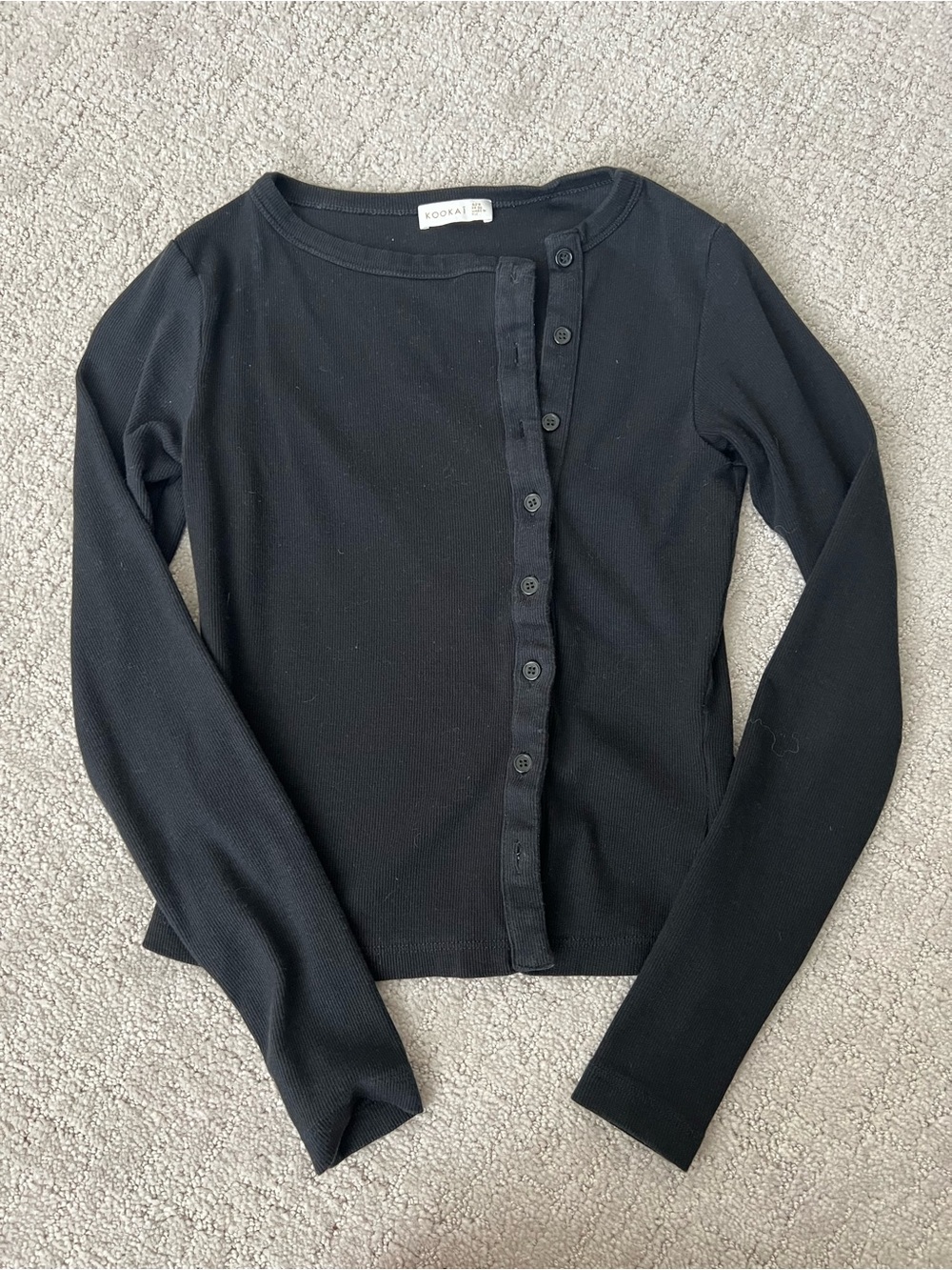 Kookai Bec long sleeve top